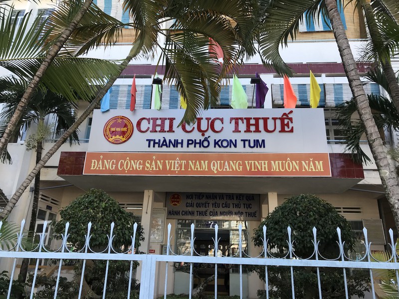 Thông tin địa chỉ số điện thoại Chi cục thuế Thành phố Kon Tum tỉnh Kon Tum